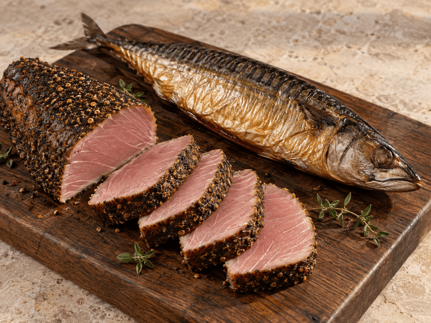 Pescado ahumado